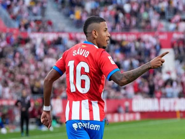 Chuyển nhượng 1/3: CLB Girona muốn tiếp tục mượn Savio