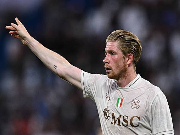 Tin Napoli: De Bruyne khởi đầu thành công tại đội bóng mới